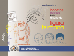 Boceto básico para diseño de Figuera humana