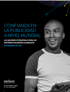 Confianza en la Publicidad a Nivel Mundial