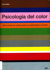 Psicología del Color
